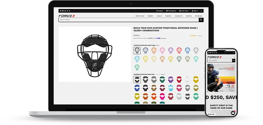 Web Design Challenges Faced by Force3 Pro Gear