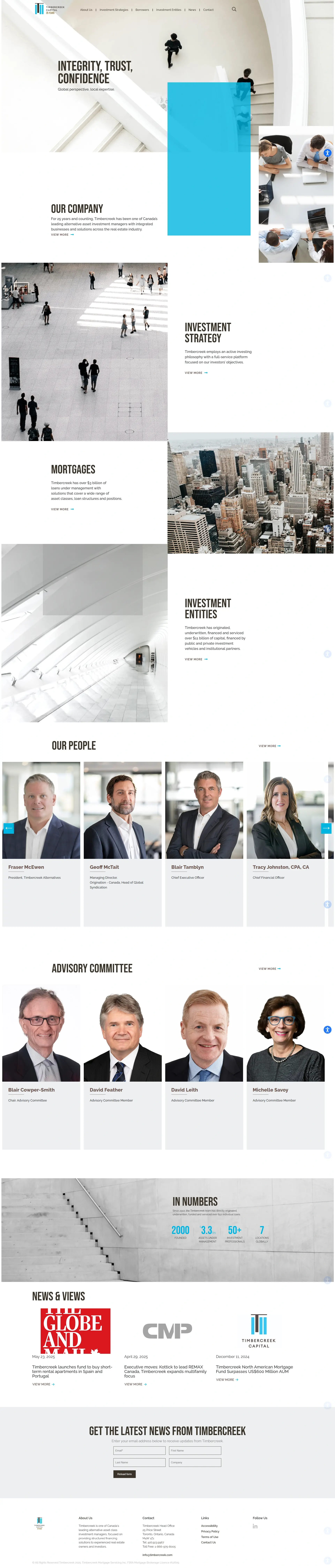 Web Design Success for Timbercreek Delivered Results