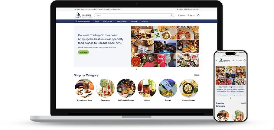 Web Design Challenges Faced by Gourmet Trading Co