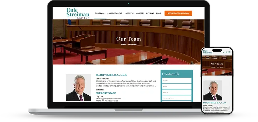 Web Design Challenges Faced by Dale Streiman