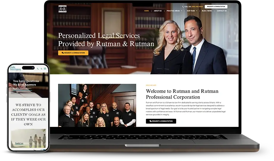 Rutman Law Web Design Case Study