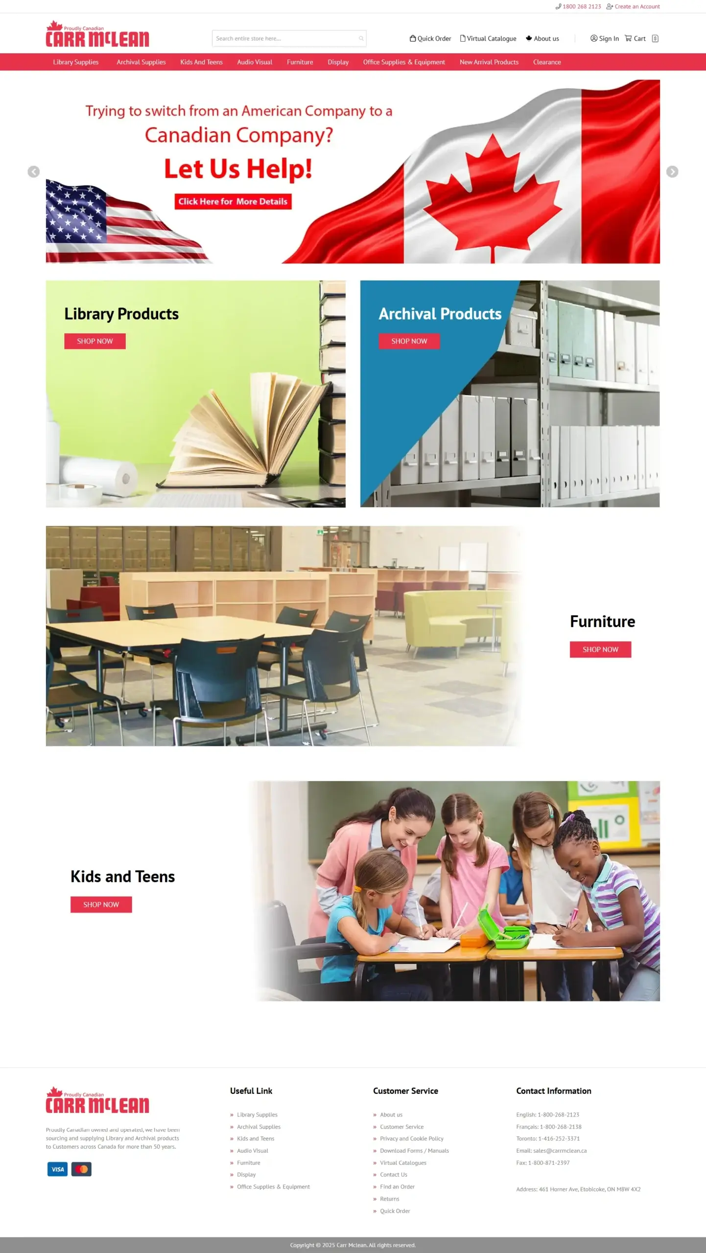 Web Design Success for Carr McLean Delivered Results