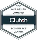 Top Web Design Company Clutch Ecommerce Canada Award